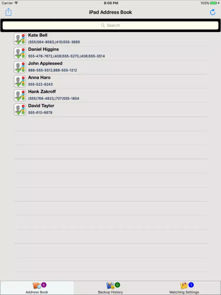 C.M.M iPad  Screenshots