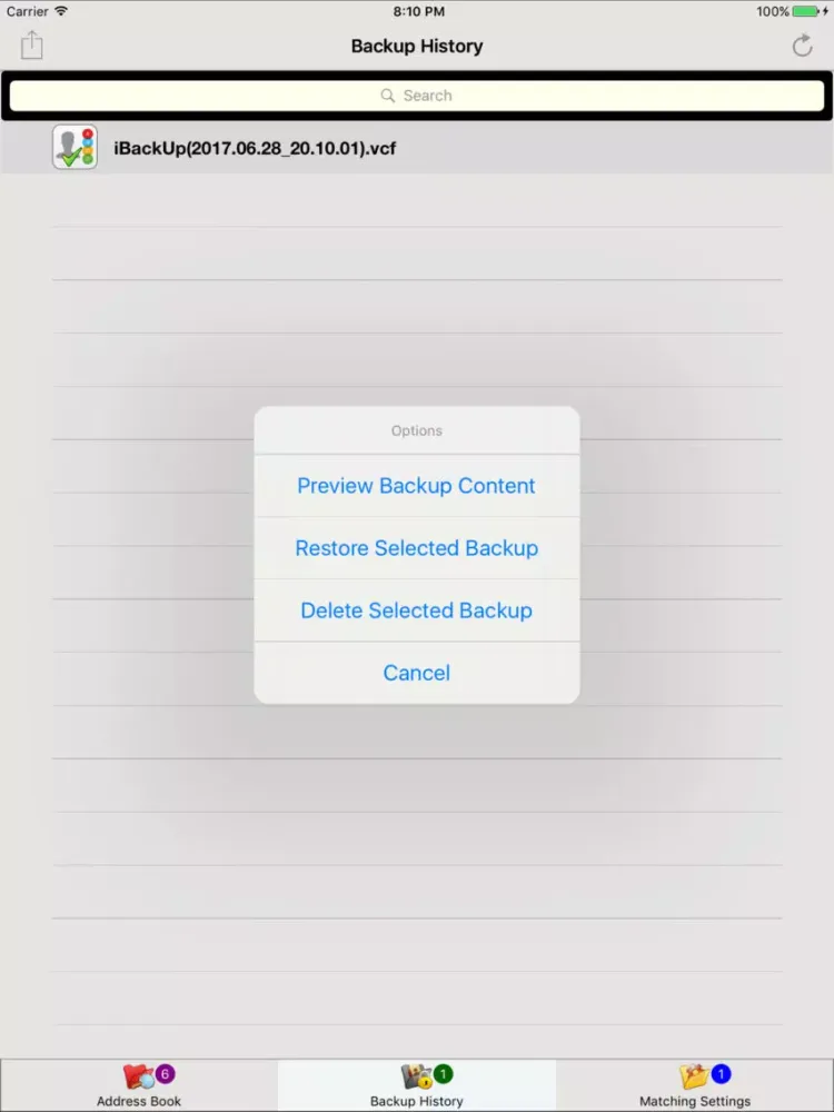 C.M.M iPad  Screenshots