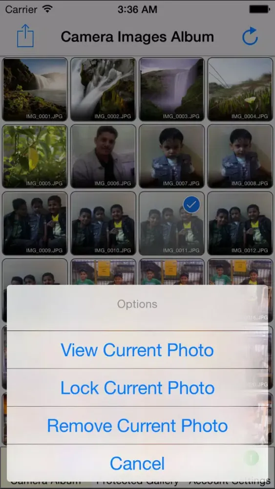 iGallery Protection Screenshots
