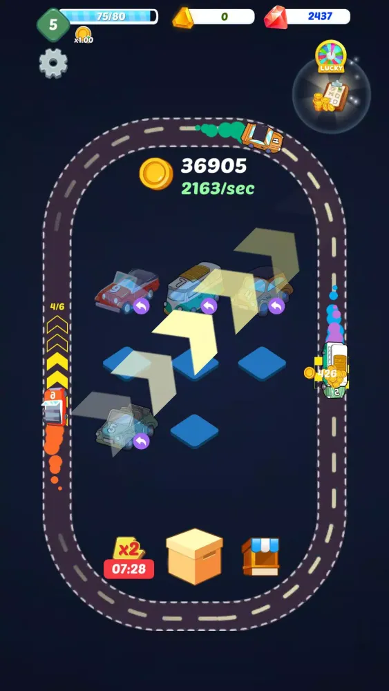 Merge Cars スクリーンショット
