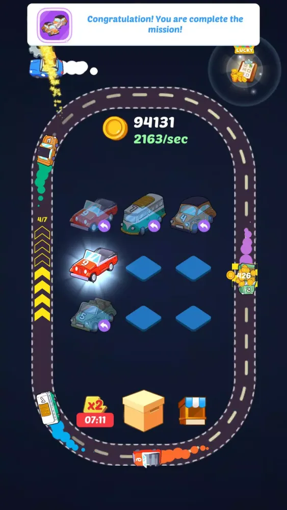 Merge Cars スクリーンショット