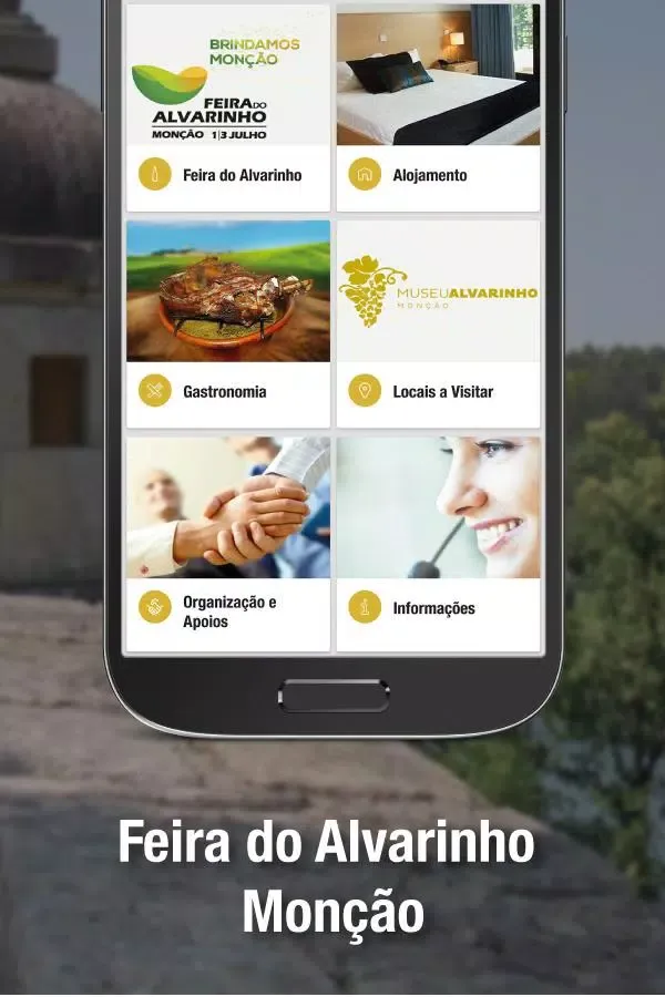 Tangkapan skrin Feira do Alvarinho - Monção