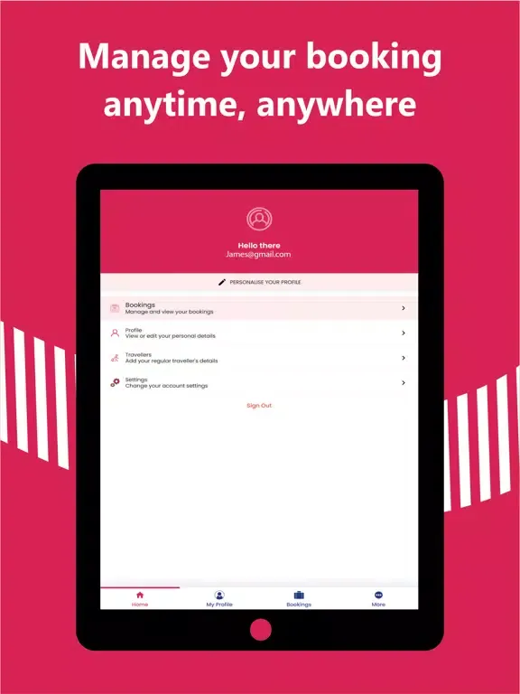 Flyday - فلاي دي iPad  Screenshots