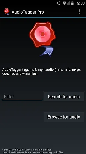 Capturas de tela do AudioTagger Pro - Tag Music