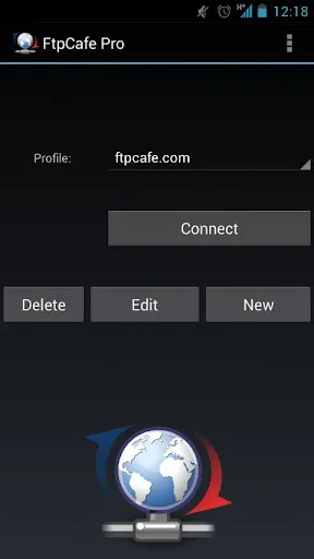 FtpCafe FTP Client Screenshots