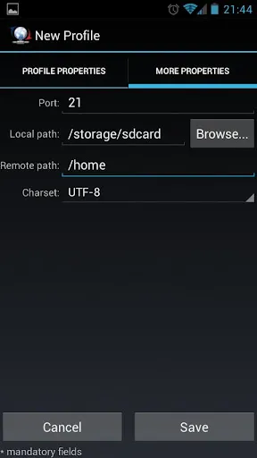 FtpCafe FTP Client Screenshots
