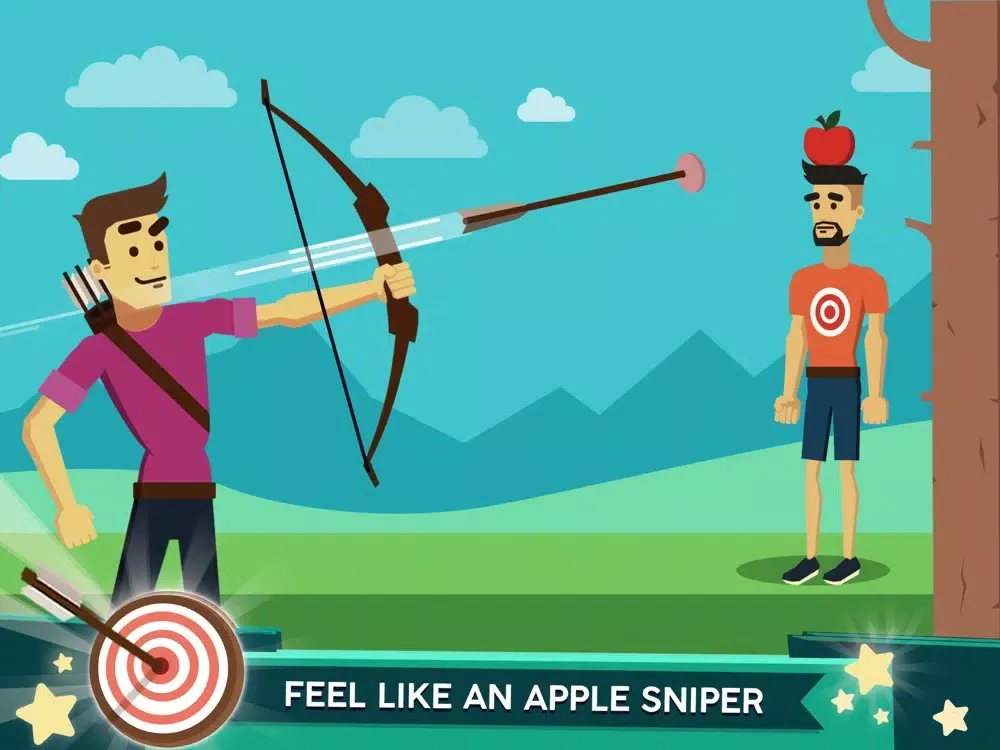 Apple Shooter - Bowmasters iPad  Screenshots
