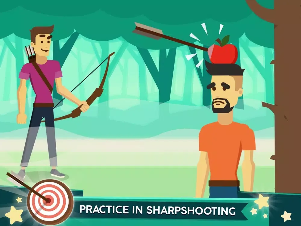 Apple Shooter - Bowmasters iPad  Screenshots