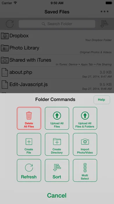 Скриншоты FTP On The Go Pro - Upgrade