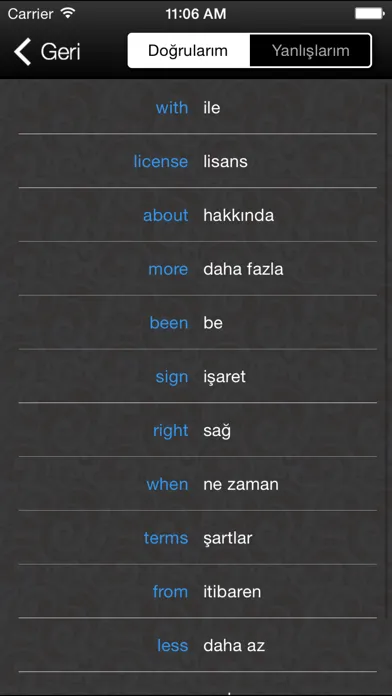 Скриншоты Quiz English-Turkish