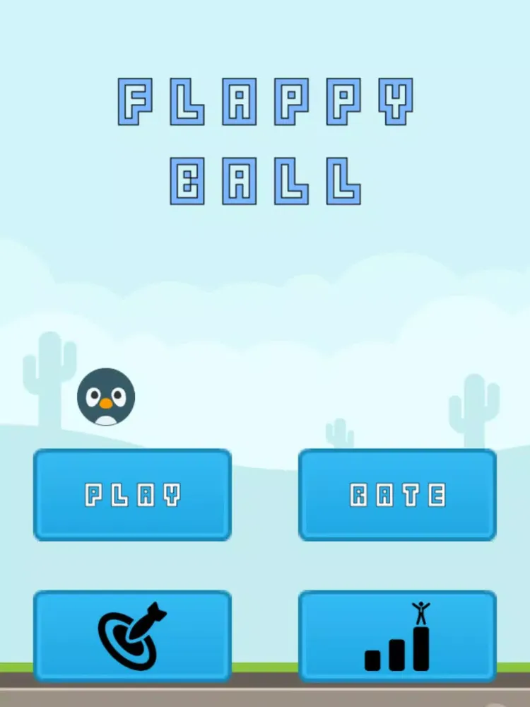 Flappy Ball !. iPad  スクリーンショット