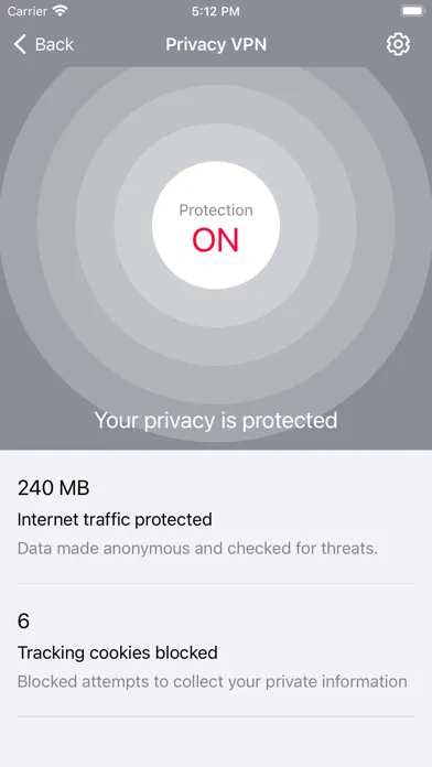 Zrzuty ekranu Secure by Frontier