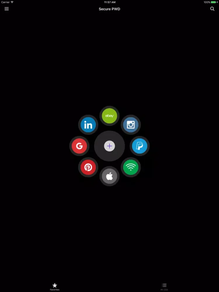 Secure PWD – Password Manager iPad  سکرین شاٹس