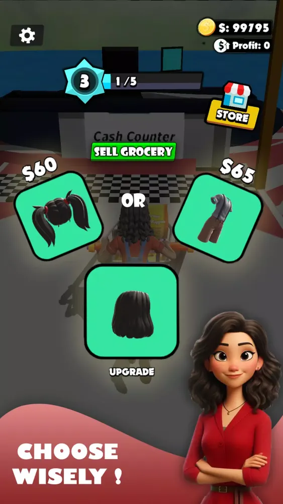Crazy Supermarket Running Game Screenshots