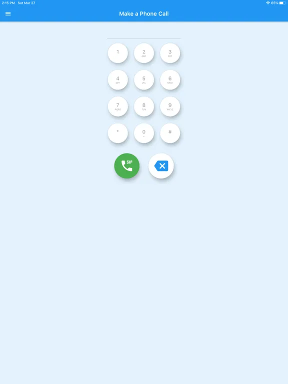 Tangkapan layar FTS-CM iPad 