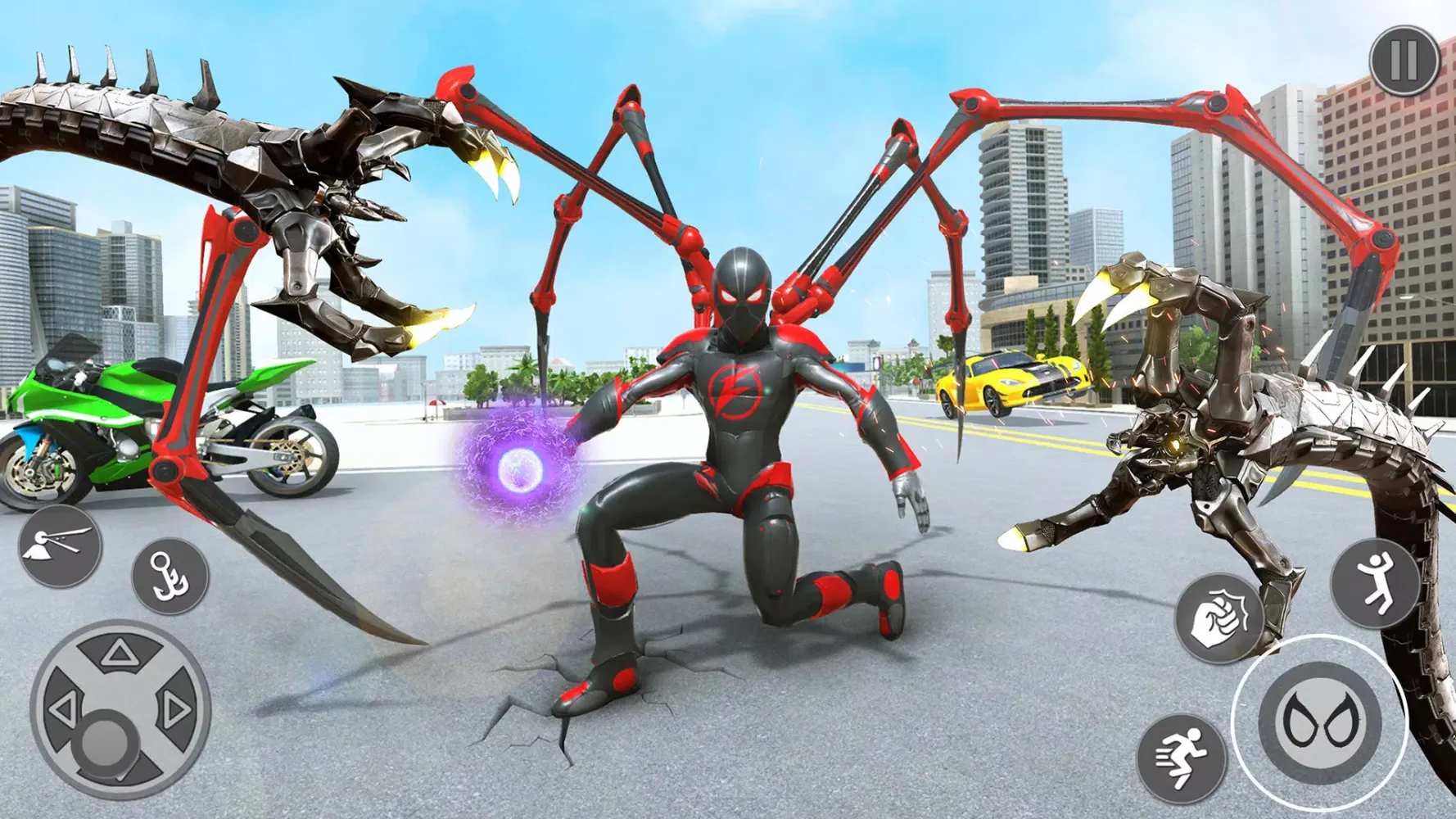 Spider Hero: Superhero Games Screenshots
