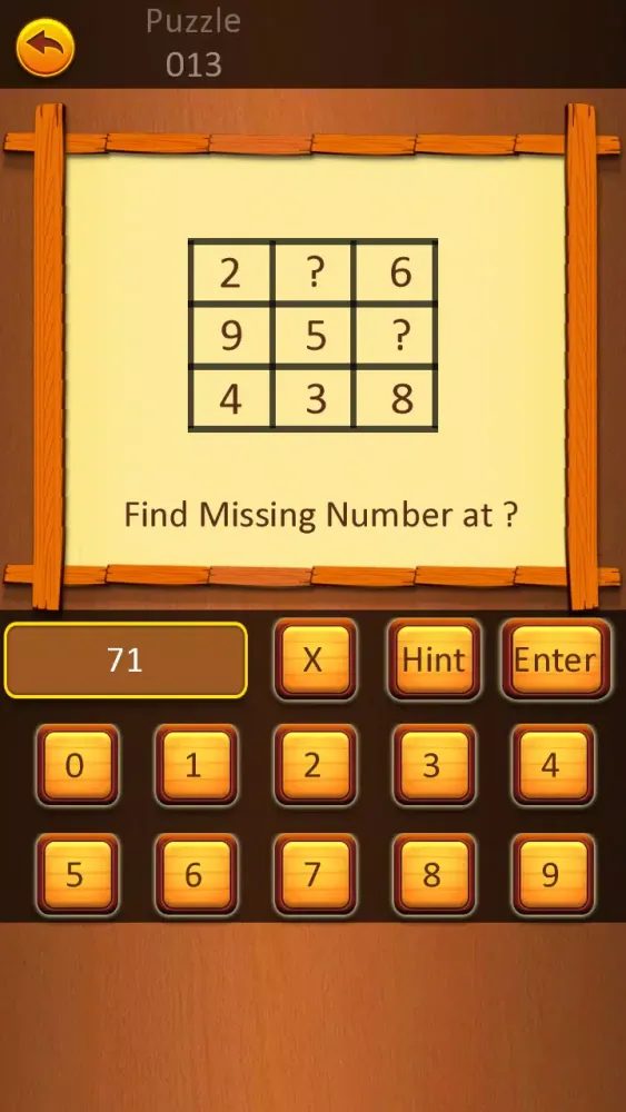 Tangkapan layar Math Puzzle Champ
