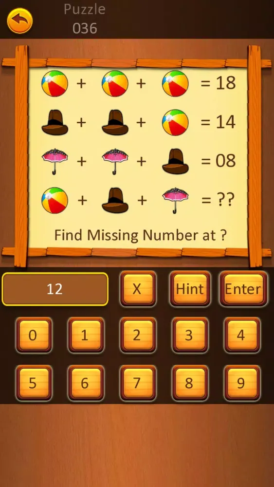 Tangkapan layar Math Puzzle Champ