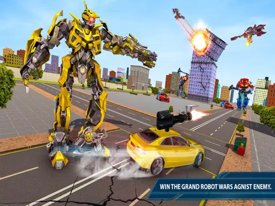 Robot Car Drone Transform iPad  Ekran Görüntüleri