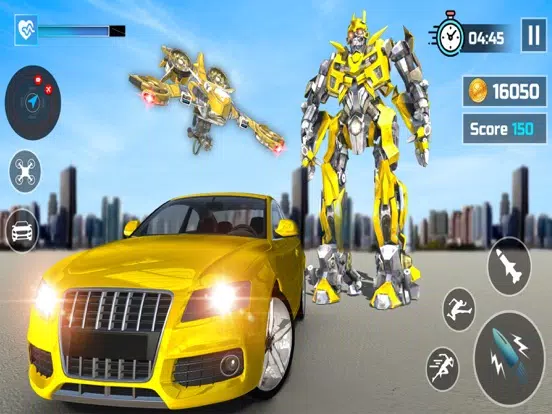 Robot Car Drone Transform iPad  Ekran Görüntüleri