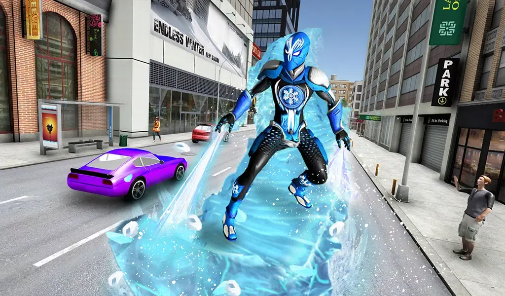 Ice Hero Games: Superhero Game Screenshots