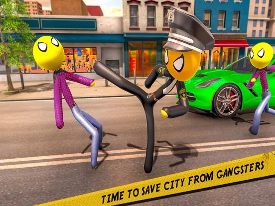 Capturas de tela do Police Hero Gangster Fighting iPad 