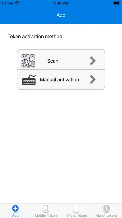 FEITIAN Authenticator Screenshots