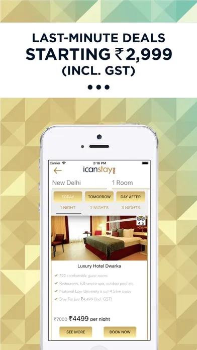 ICanStay:Book 4 & 5 Star Hotel स्क्रीनशॉट