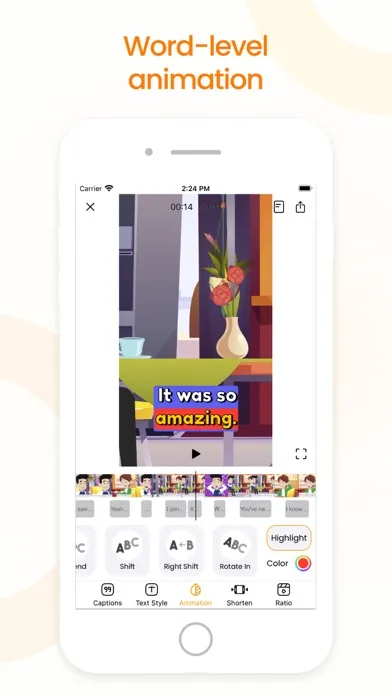 ภาพหน้าจอของ Subtitles Generator for Video