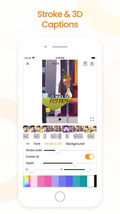 ภาพหน้าจอของ Subtitles Generator for Video