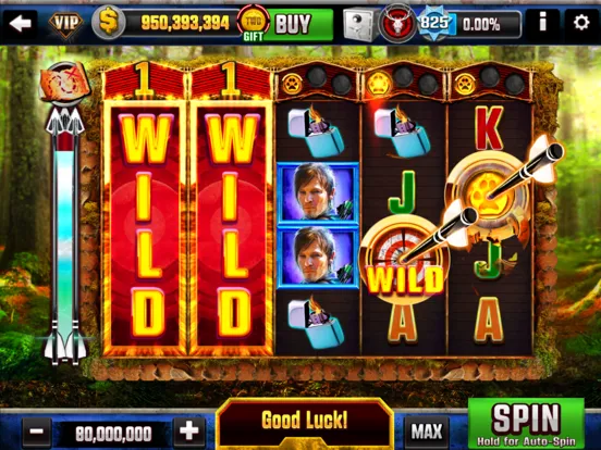 Captures d'écran de The Walking Dead Casino Slots iPad 