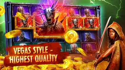 Captures d'écran de The Walking Dead Casino Slots