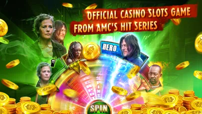 Captures d'écran de The Walking Dead Casino Slots