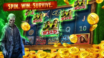Captures d'écran de The Walking Dead Casino Slots