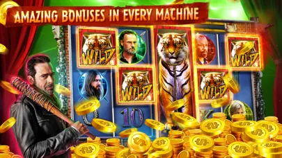 Captures d'écran de The Walking Dead Casino Slots