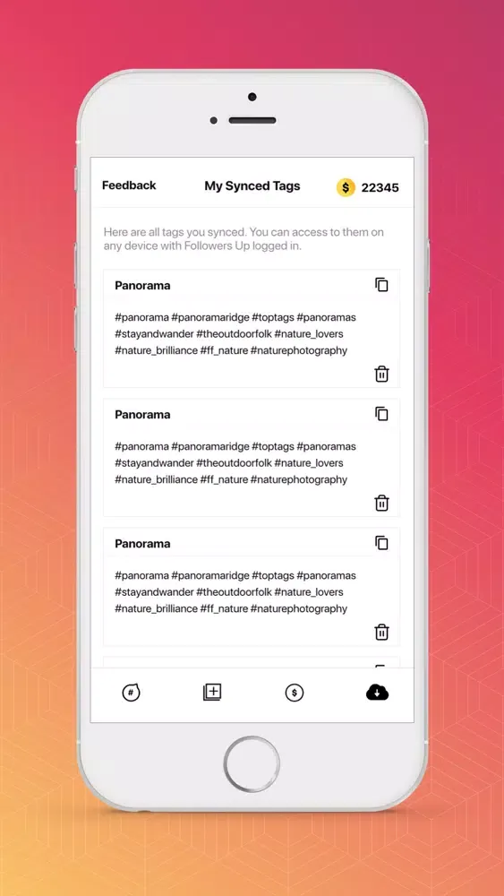 GetInstar: #Tag for Followers স্ক্রিনশট