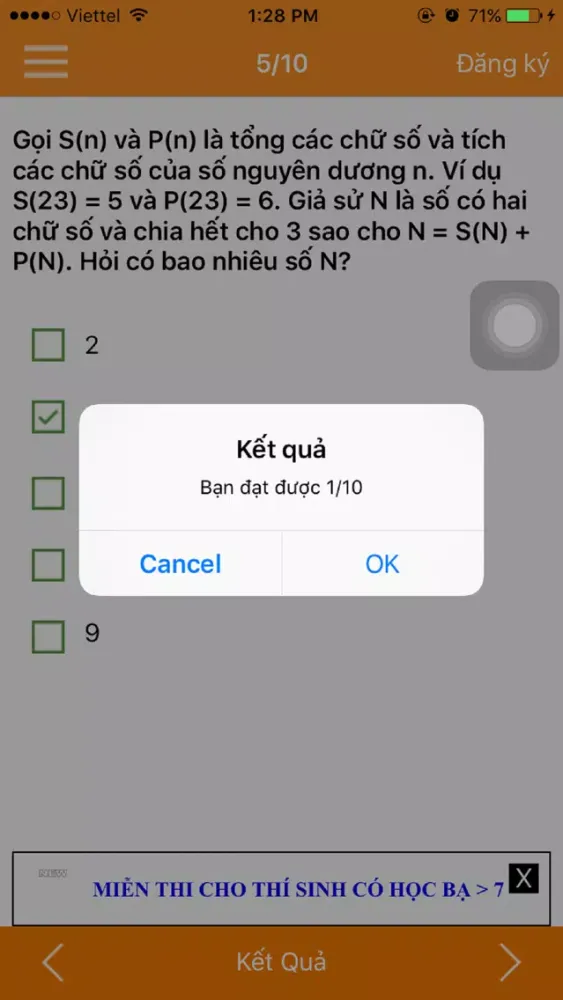 Zrzuty ekranu Exam Test