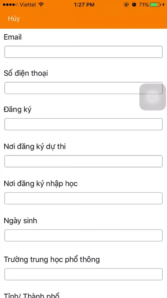 Zrzuty ekranu Exam Test
