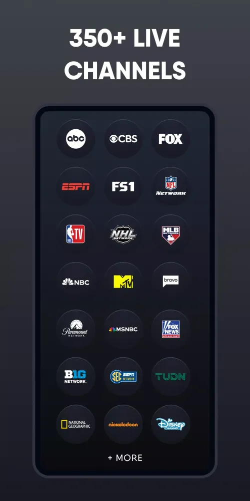 Fubo: Watch Live TV & Sports スクリーンショット