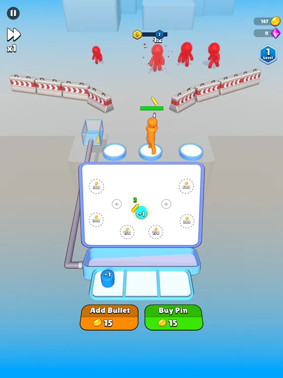 Capturas de tela do Bullet Looper iPad 