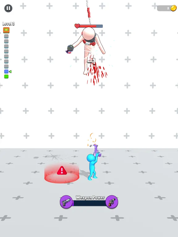 Hanging Enemies iPad  स्क्रीनशॉट