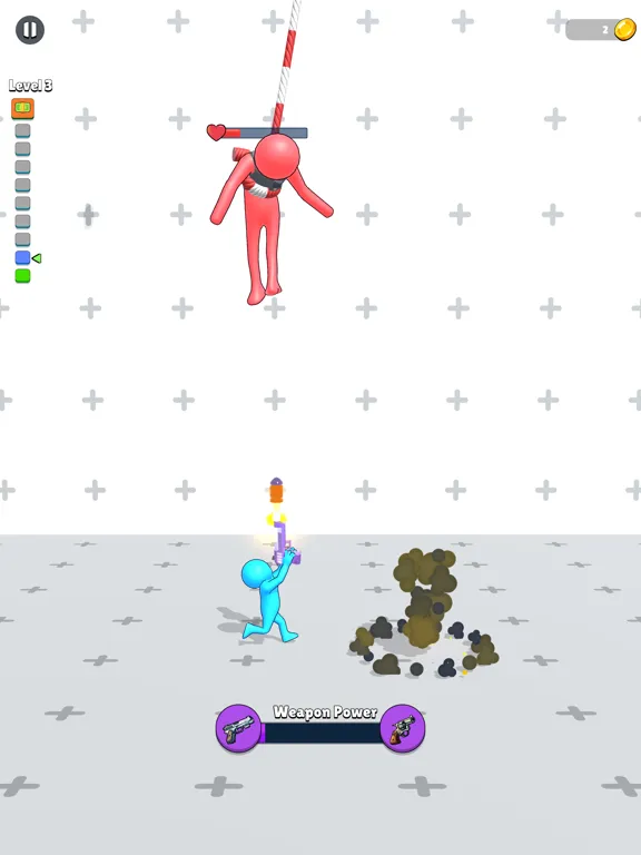 Hanging Enemies iPad  स्क्रीनशॉट