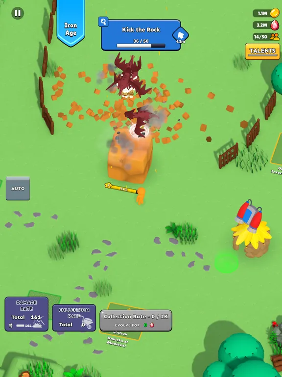 Capturas de pantalla de Rock Kickers iPad 