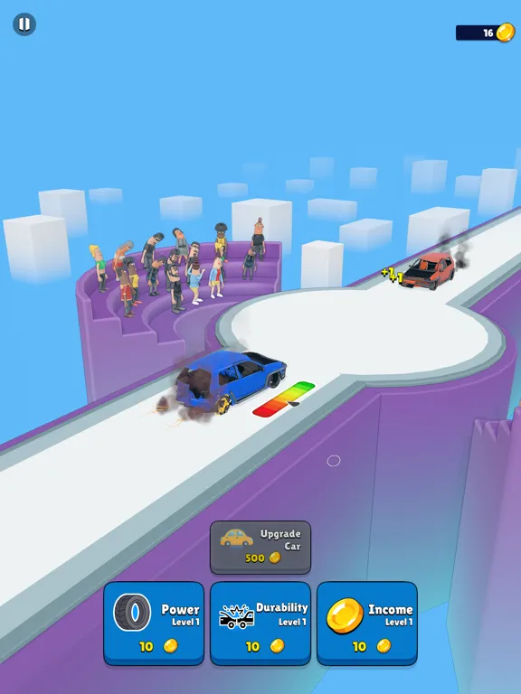 Zrzuty ekranu Tossing Cars iPad 