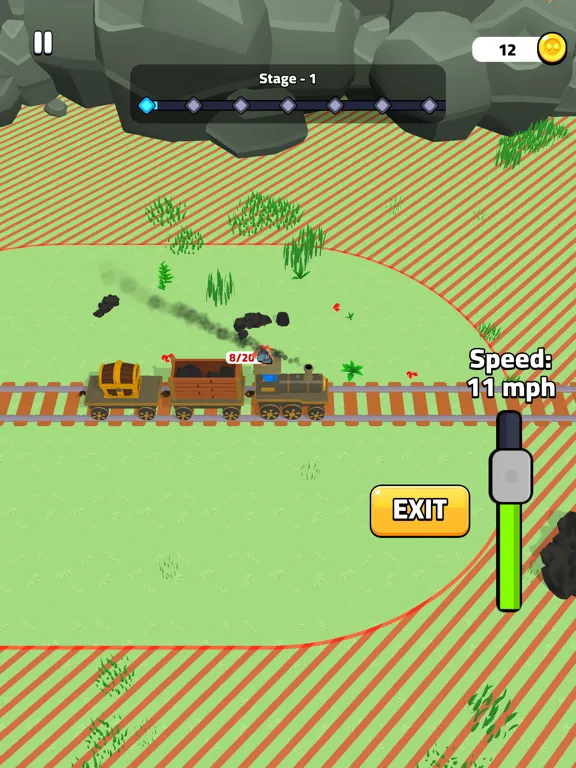 Capturas de tela do Railway Gatherer iPad 