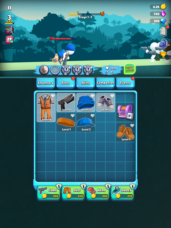 Capturas de tela do Trigger Happy Agent iPad 