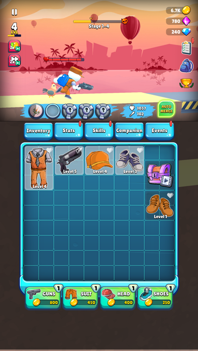 Capturas de tela do Trigger Happy Agent