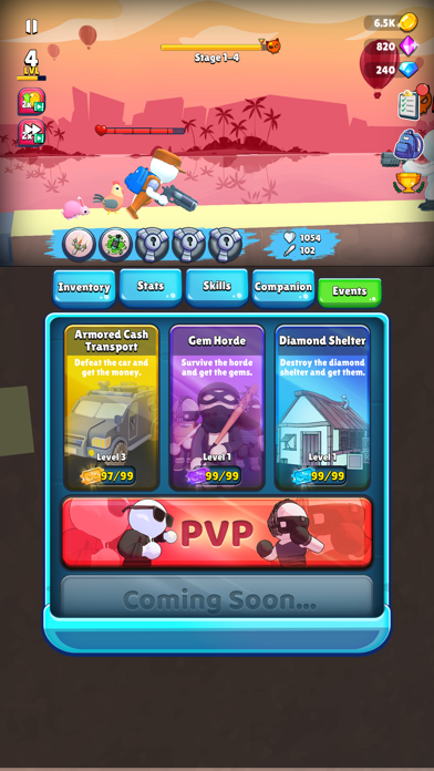 Capturas de tela do Trigger Happy Agent