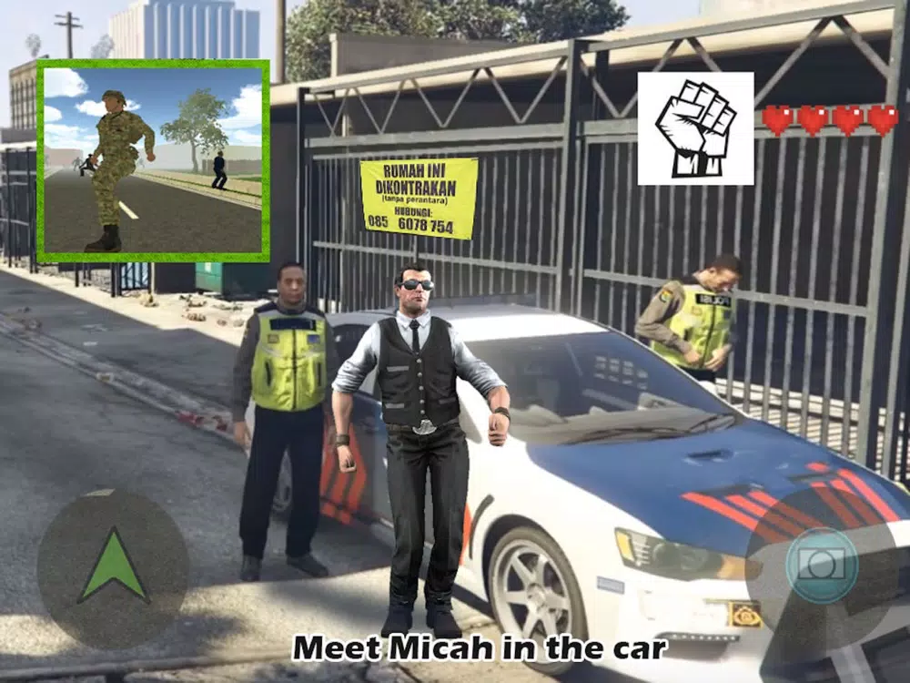 Tangkapan layar Dance Police Miami Simulator iPad 