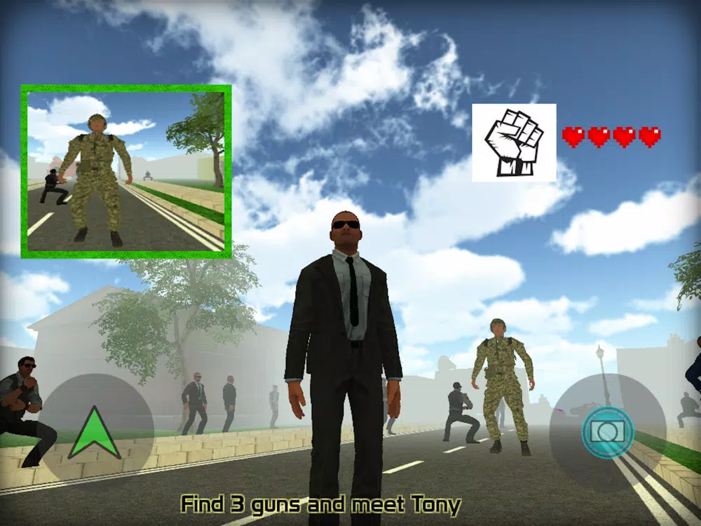 Tangkapan layar Dance Police Miami Simulator iPad 